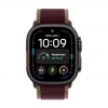 Apple Watch Ultra 4 GPS+Cellular, 49 мм, Black Titanium, Trail Loop (Burgundy)